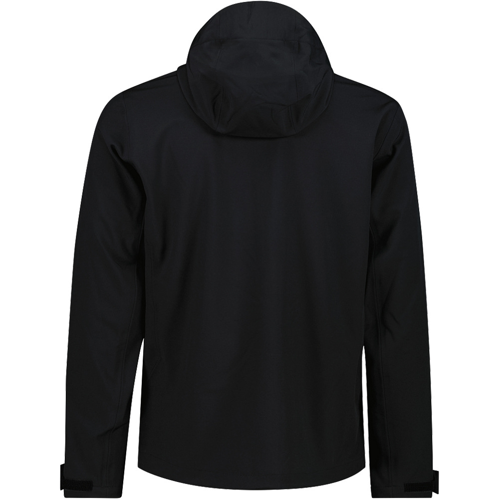 Cmp chaqueta softshell hombre MAN JACKET ZIP HOOD vista trasera