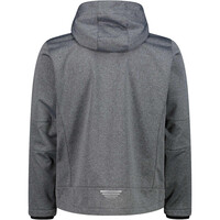 Cmp chaqueta softshell hombre MAN JACKET ZIP HOOD vista trasera