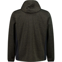 Cmp chaqueta softshell hombre MAN JACKET ZIP HOOD vista trasera