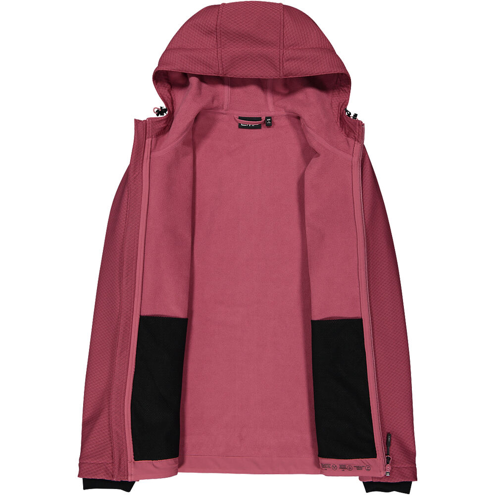 Cmp chaqueta softshell mujer WOMAN JACKET FIX HOOD 06
