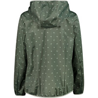 Cmp chaqueta softshell mujer WOMAN JACKET FIX HOOD vista trasera