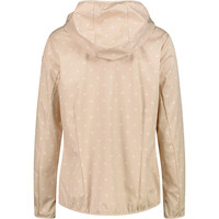 Cmp chaqueta softshell mujer WOMAN JACKET FIX HOOD vista trasera