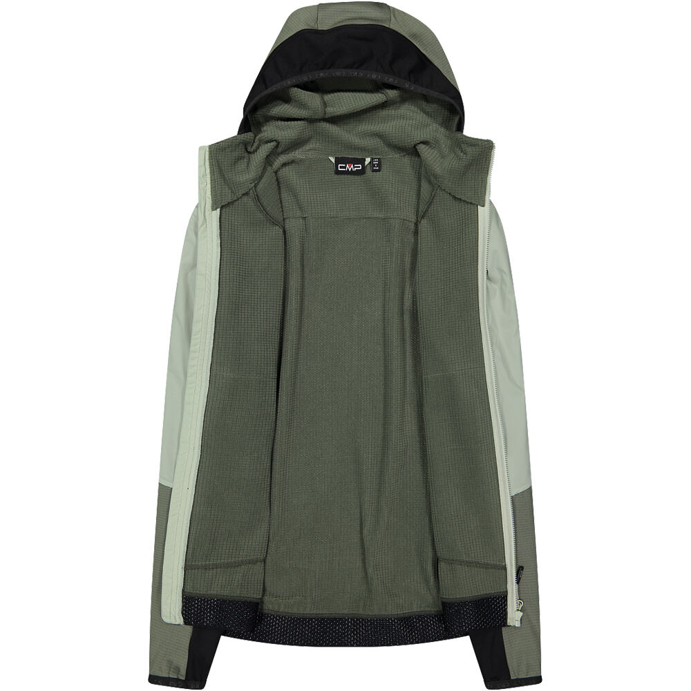 Cmp chaqueta softshell mujer WOMAN JACKET HYBRID FIX HOOD 03