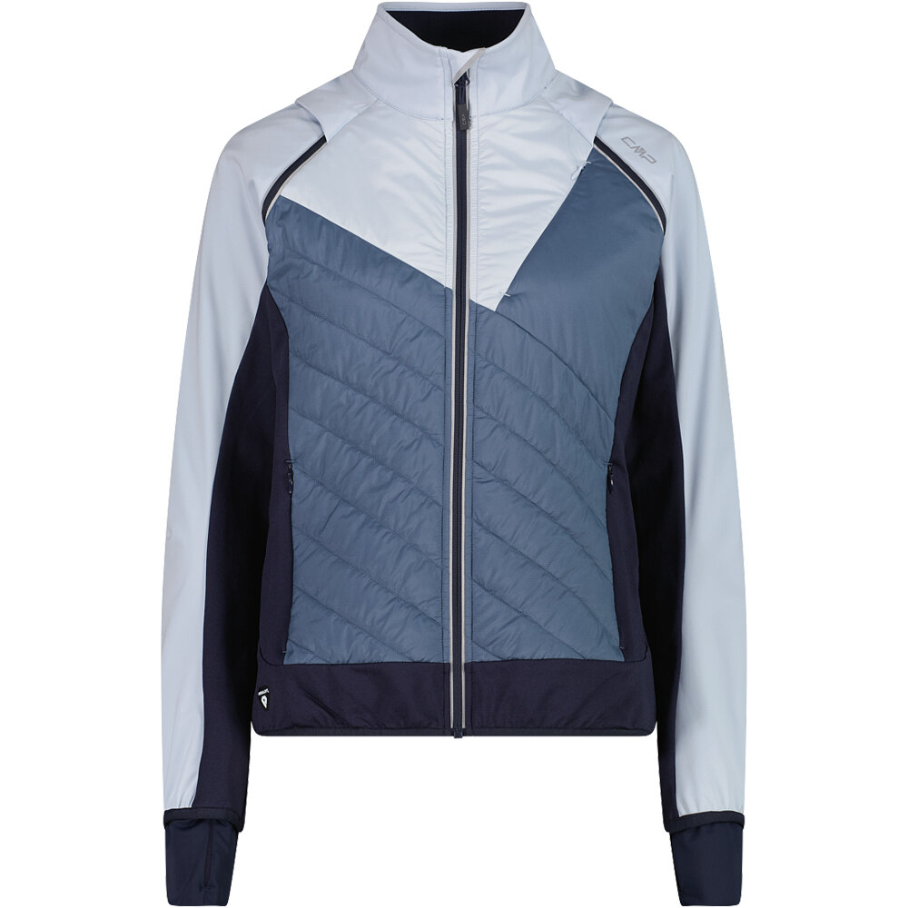 Cmp chaqueta softshell mujer WOMAN JACKET WITH DETACHABLE SLEEVES vista frontal
