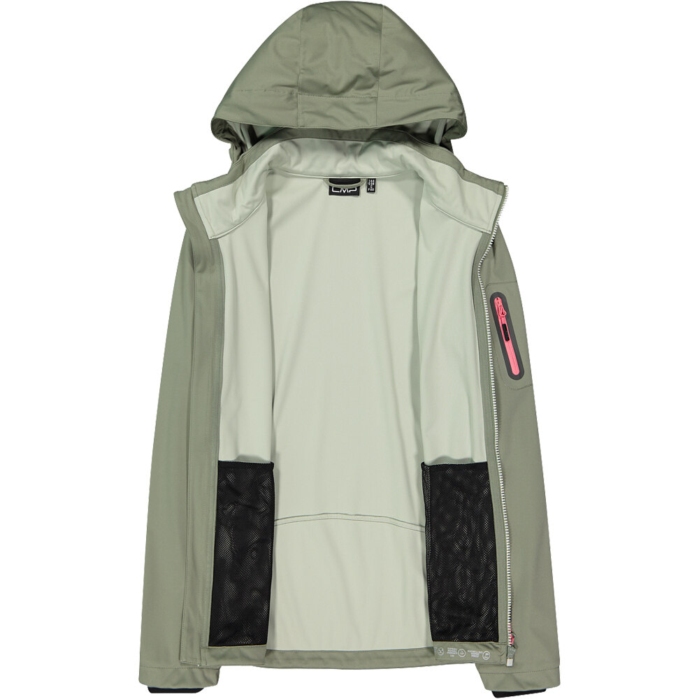 Cmp chaqueta softshell mujer WOMAN JACKET ZIP HOOD 03