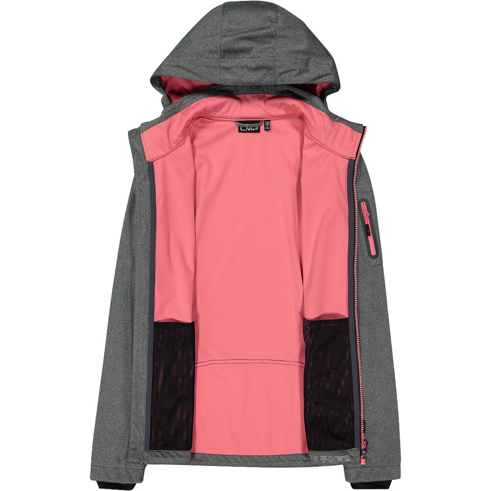Cmp chaqueta softshell mujer WOMAN JACKET ZIP HOOD 03