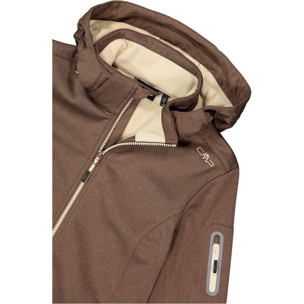 Cmp chaqueta softshell mujer WOMAN JACKET ZIP HOOD 04