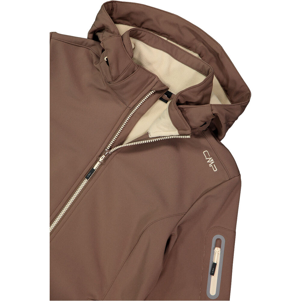 Cmp chaqueta softshell mujer WOMAN JACKET ZIP HOOD 04