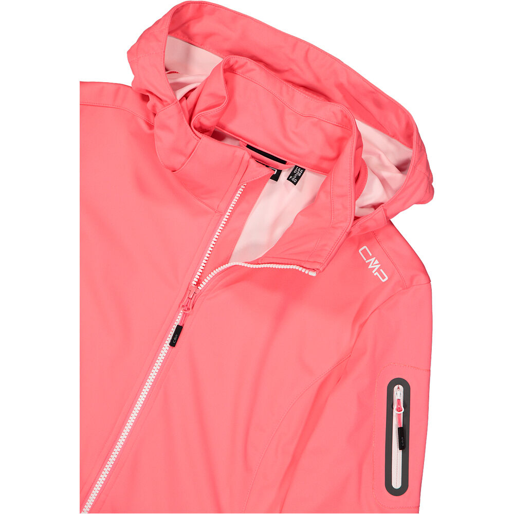 Cmp chaqueta softshell mujer WOMAN JACKET ZIP HOOD 04