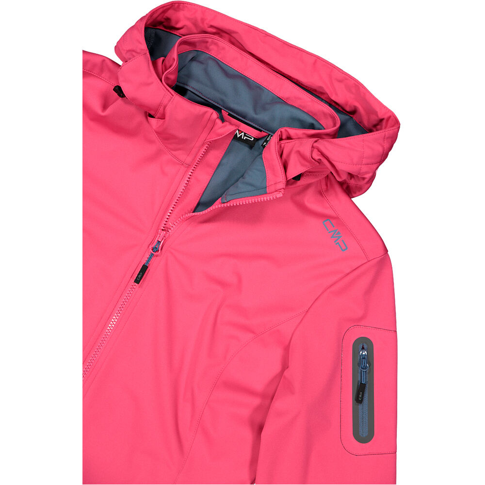 Cmp chaqueta softshell mujer WOMAN JACKET ZIP HOOD 04