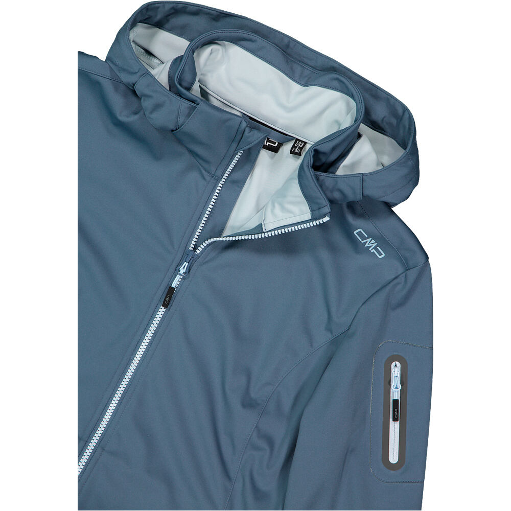 Cmp chaqueta softshell mujer WOMAN JACKET ZIP HOOD 04