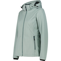 Cmp chaqueta softshell mujer WOMAN JACKET ZIP HOOD vista detalle