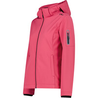 Cmp chaqueta softshell mujer WOMAN JACKET ZIP HOOD vista detalle