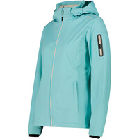 Cmp chaqueta softshell mujer WOMAN JACKET ZIP HOOD vista detalle