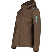 Cmp chaqueta softshell mujer WOMAN JACKET ZIP HOOD vista detalle