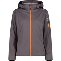 Cmp chaqueta softshell mujer WOMAN JACKET ZIP HOOD vista frontal