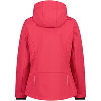 Cmp chaqueta softshell mujer WOMAN JACKET ZIP HOOD vista trasera