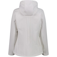 Cmp chaqueta softshell mujer WOMAN JACKET ZIP HOOD vista trasera