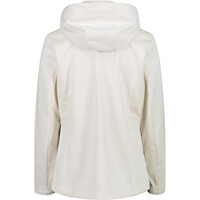 Cmp chaqueta softshell mujer WOMAN JACKET ZIP HOOD vista trasera