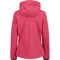 Cmp chaqueta softshell mujer WOMAN JACKET ZIP HOOD vista trasera