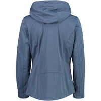 Cmp chaqueta softshell mujer WOMAN JACKET ZIP HOOD vista trasera