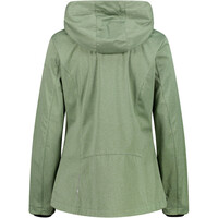 Cmp chaqueta softshell mujer WOMAN JACKET ZIP HOOD vista trasera