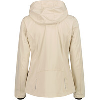 Cmp chaqueta softshell mujer WOMAN JACKET ZIP HOOD vista trasera