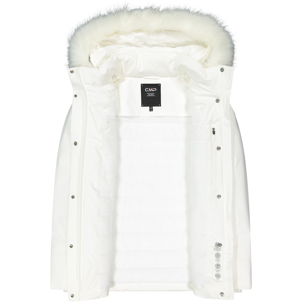 Cmp chaqueta softshell mujer WOMAN LONG JACKET ZIP HOOD 03