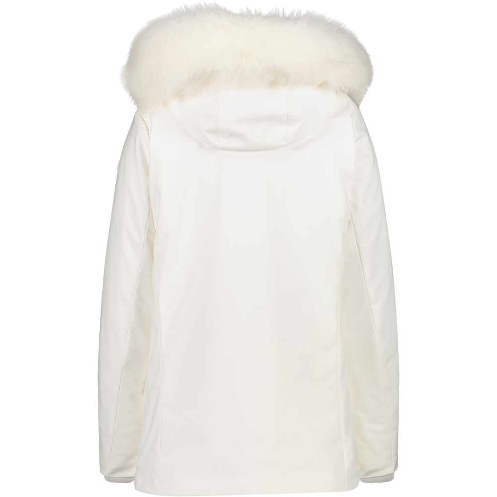 Cmp chaqueta softshell mujer WOMAN LONG JACKET ZIP HOOD vista trasera