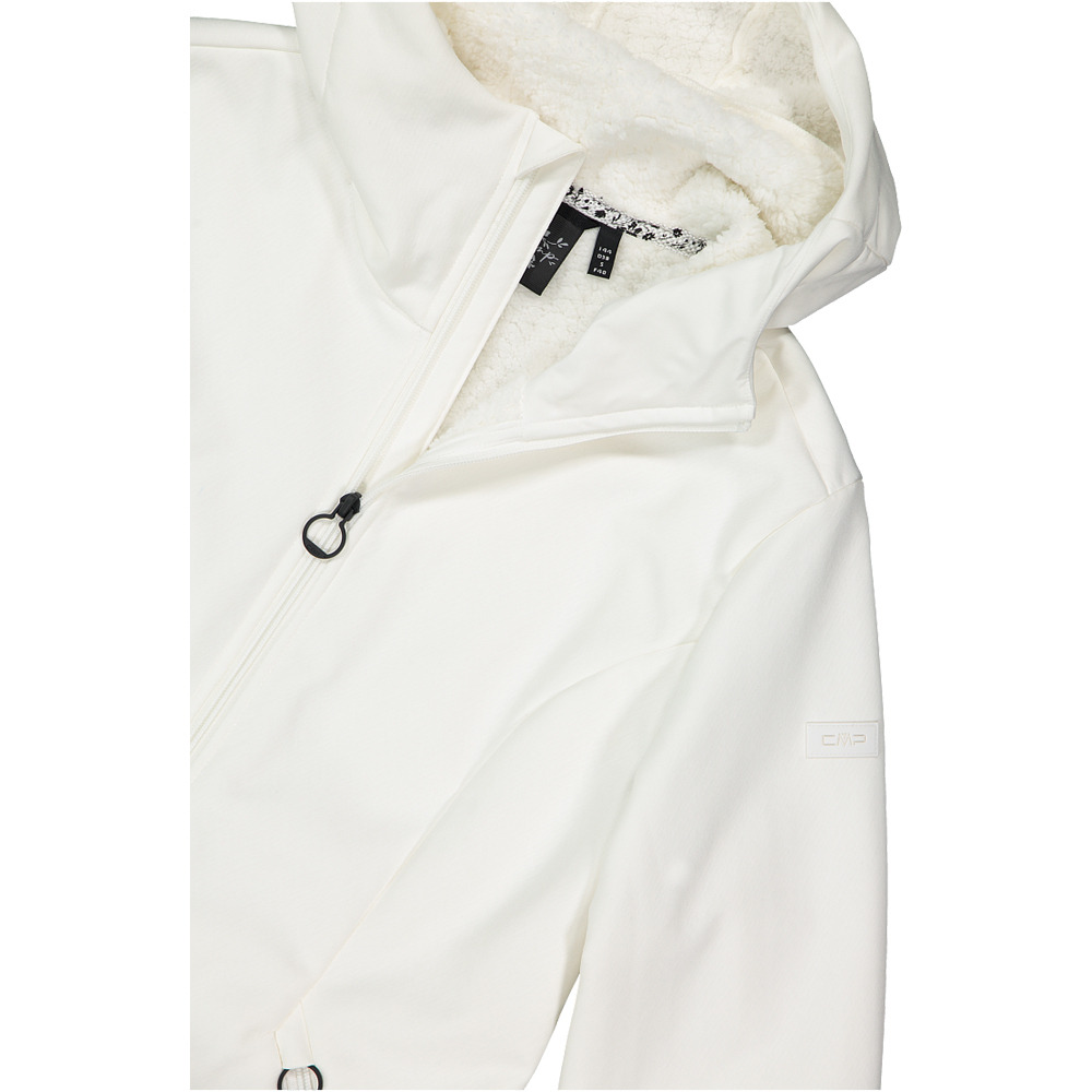 Cmp chaqueta softshell mujer WOMAN PARKA FIX HOOD 04
