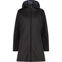 Cmp chaqueta softshell mujer WOMAN PARKA FIX HOOD vista frontal