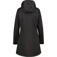 Cmp chaqueta softshell mujer WOMAN PARKA FIX HOOD vista trasera