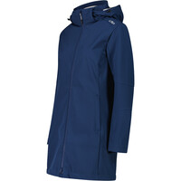Cmp chaqueta softshell mujer WOMAN PARKA ZIP HOOD vista detalle