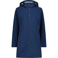 Cmp chaqueta softshell mujer WOMAN PARKA ZIP HOOD vista frontal