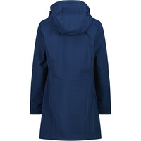 Cmp chaqueta softshell mujer WOMAN PARKA ZIP HOOD vista trasera