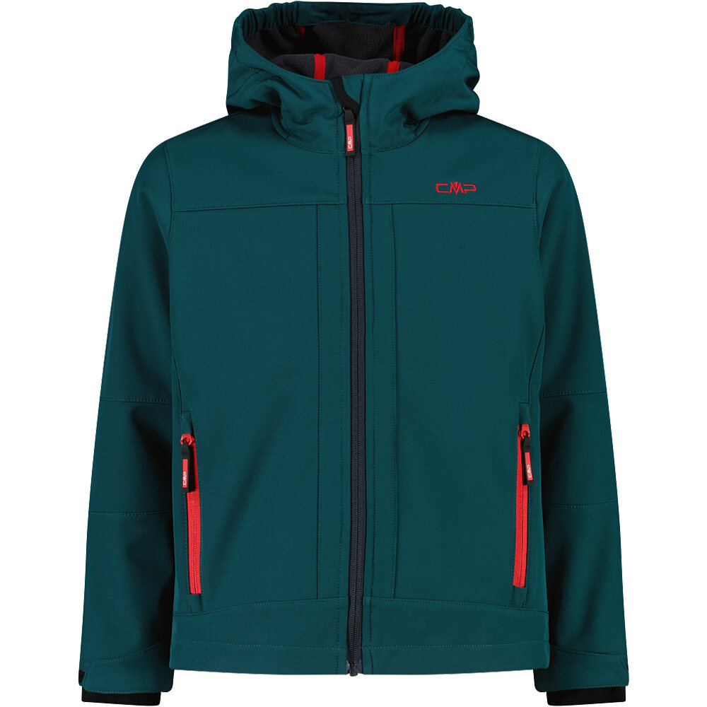 Cmp chaqueta softshell niño _2_KID JACKET FIX HOOD vista frontal
