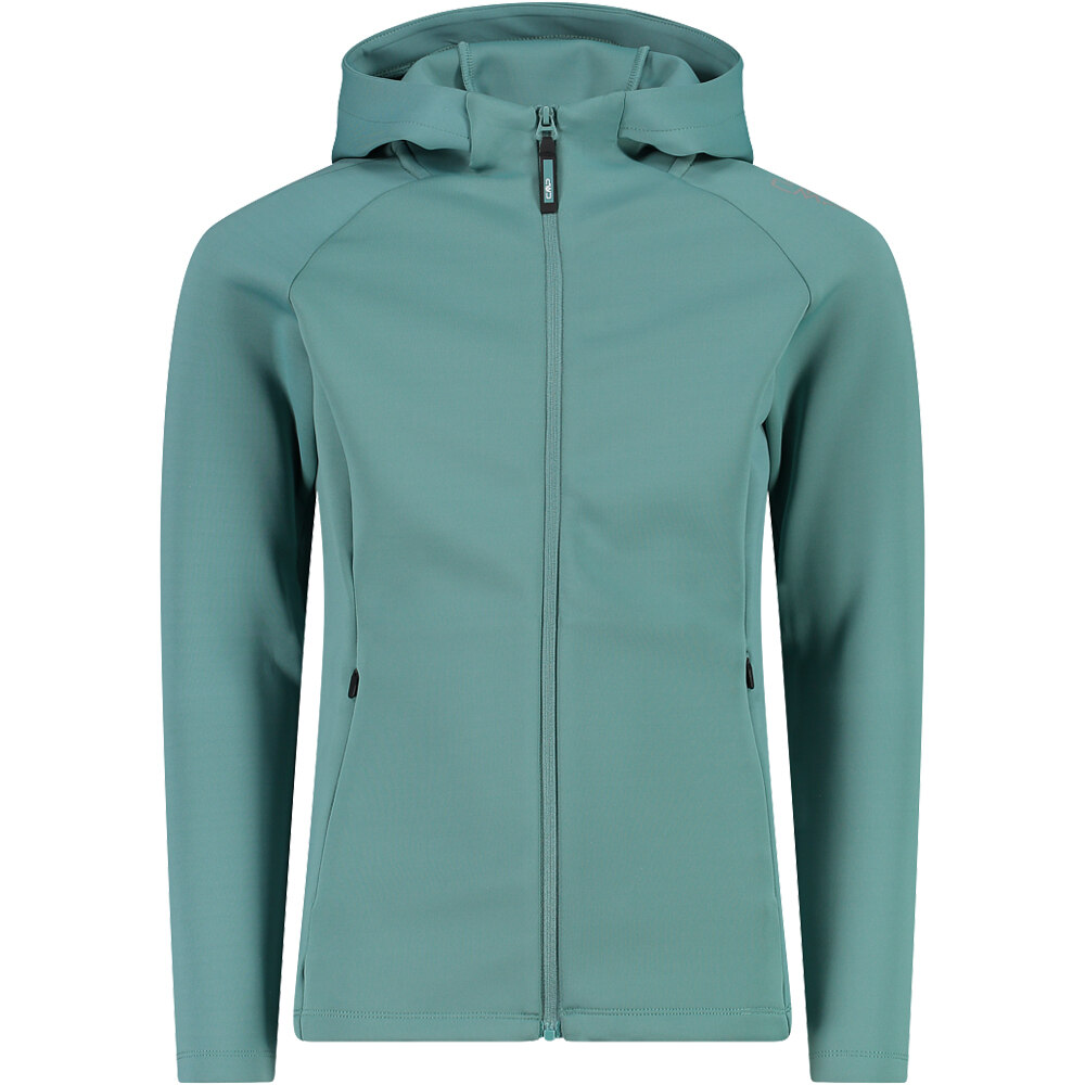 Cmp chaqueta softshell niño KID G JACKET FIX HOOD vista frontal