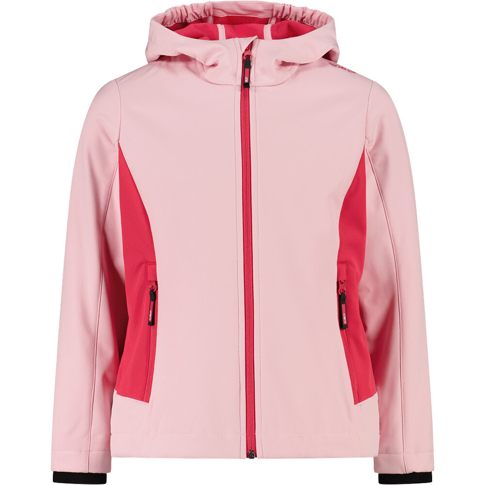 Cmp chaqueta softshell niño KID G JACKET FIX HOOD vista frontal