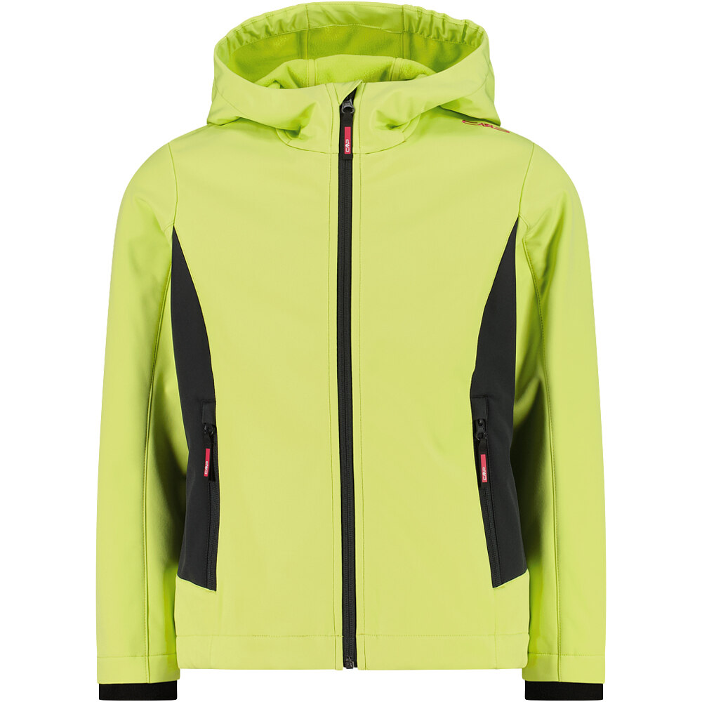 Cmp chaqueta softshell niño KID G JACKET FIX HOOD vista frontal
