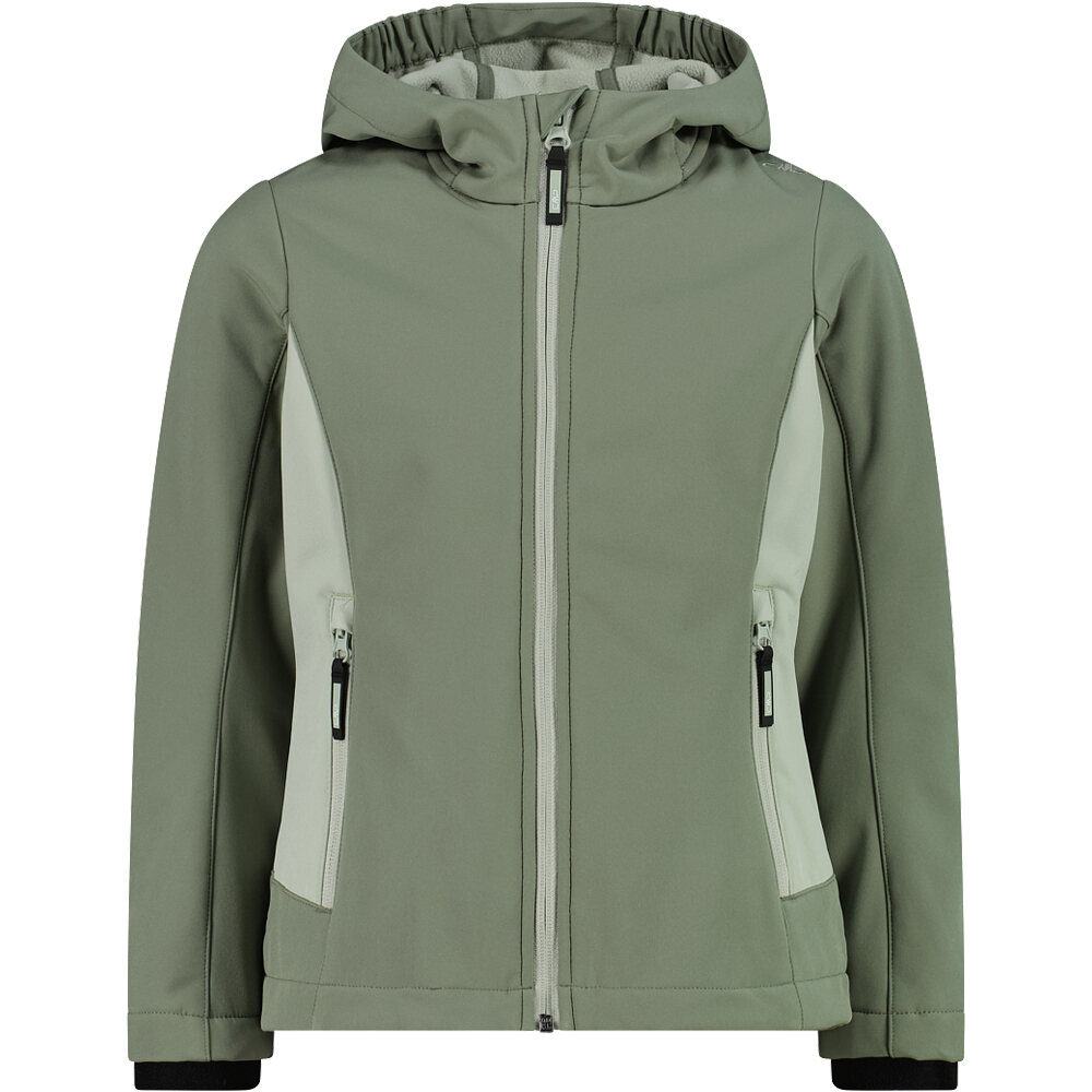 Cmp chaqueta softshell niño KID G JACKET FIX HOOD vista frontal