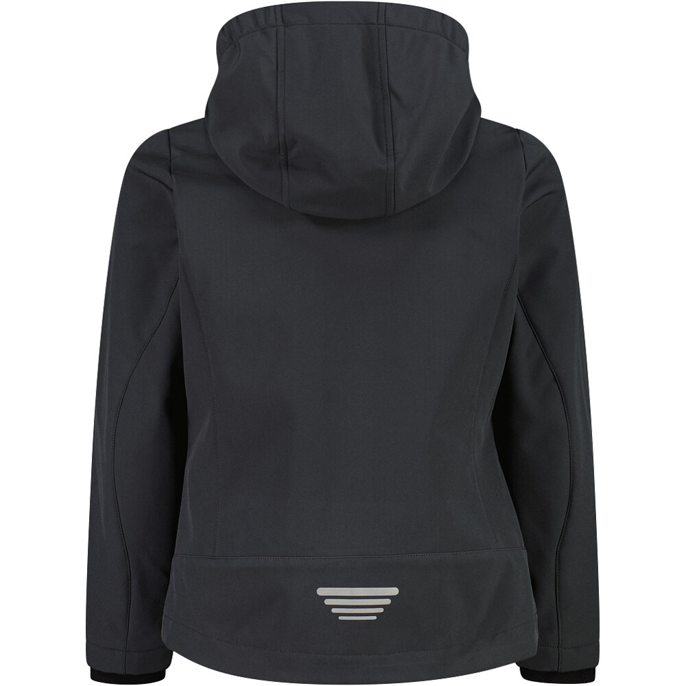 Cmp chaqueta softshell niño KID G JACKET FIX HOOD vista trasera