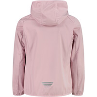Cmp chaqueta softshell niño KID G JACKET FIX HOOD vista trasera