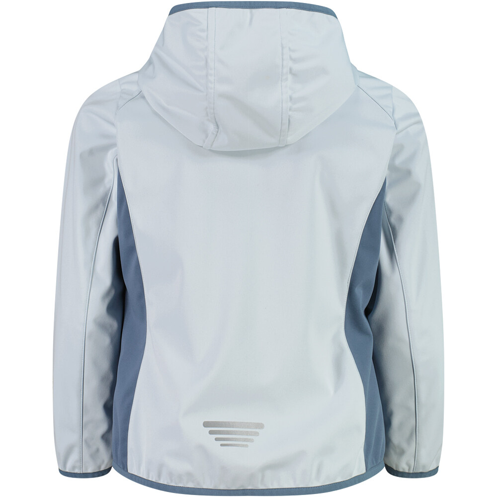 Cmp chaqueta softshell niño KID G JACKET FIX HOOD vista trasera