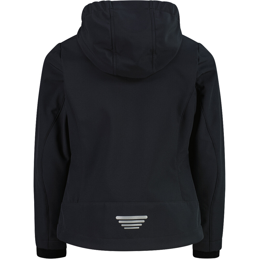 Cmp chaqueta softshell niño KID G JACKET FIX HOOD vista trasera