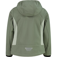 Cmp chaqueta softshell niño KID G JACKET FIX HOOD vista trasera
