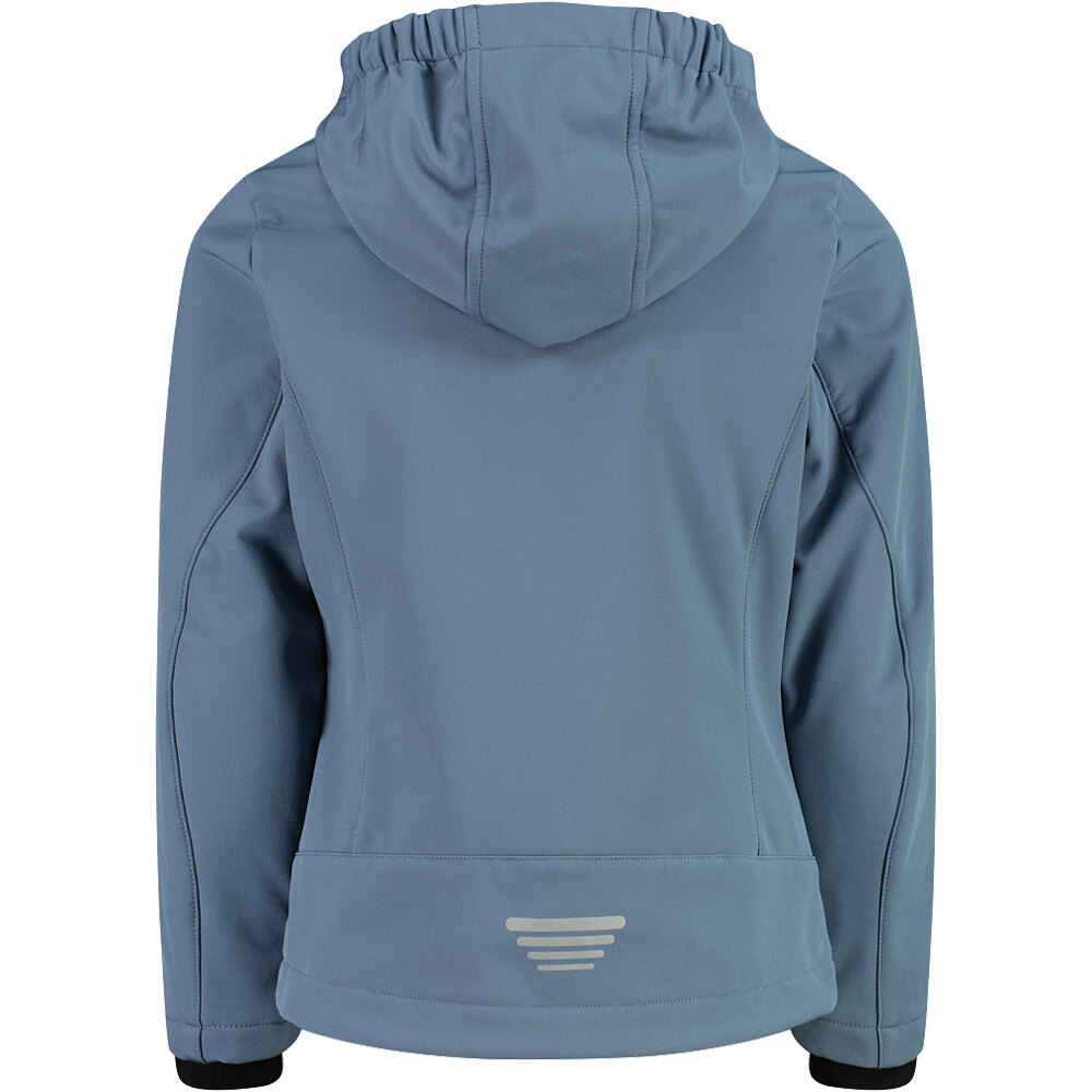 Cmp chaqueta softshell niño KID G JACKET FIX HOOD vista trasera