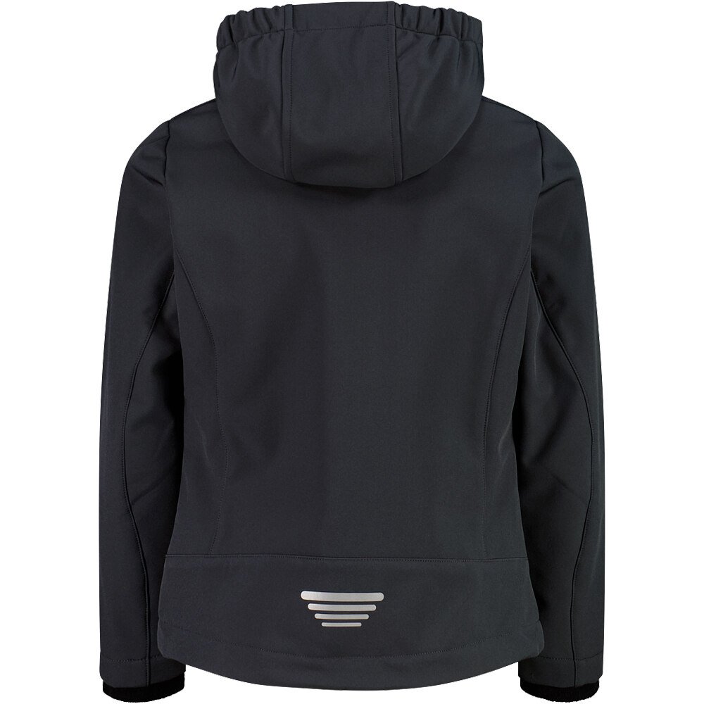 Cmp chaqueta softshell niño KID G JACKET FIX HOOD vista trasera