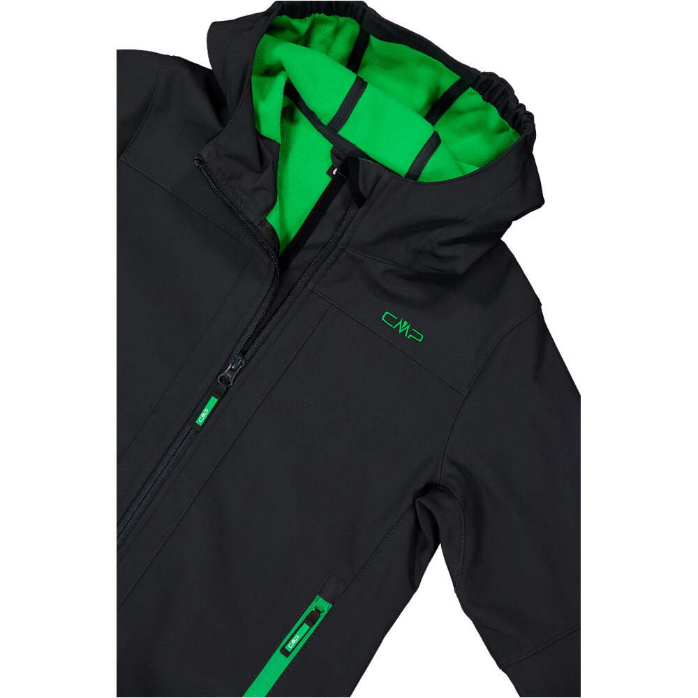 Cmp chaqueta softshell niño KID JACKET FIX HOOD 04