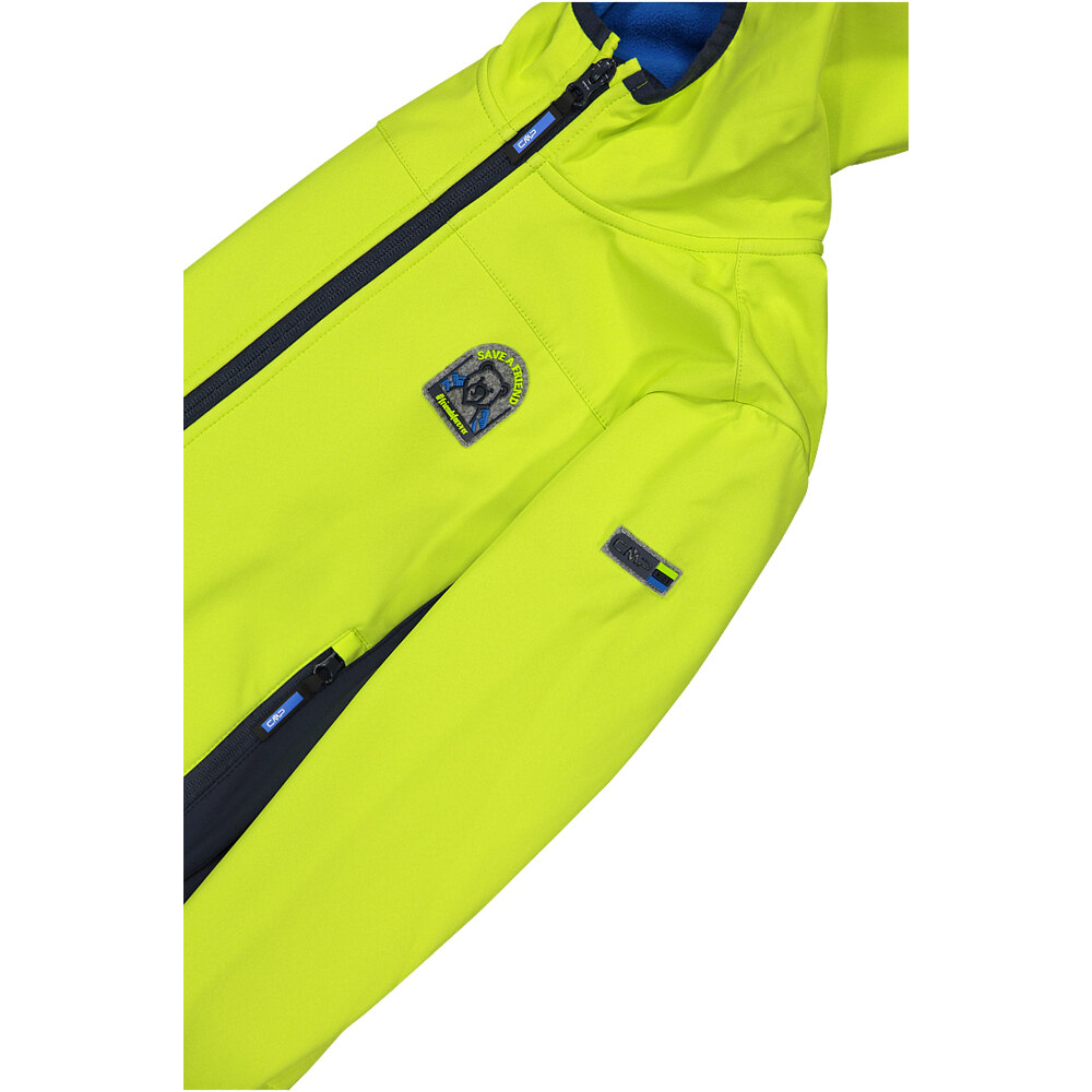 Cmp chaqueta softshell niño KID JACKET FIX HOOD 06