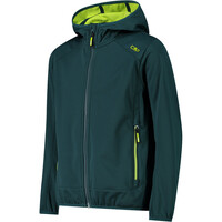 Cmp chaqueta softshell niño KID JACKET FIX HOOD vista detalle